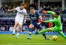 Verona-Napoli 1-3 con doppietta di Kvaratskhelia