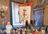 I piccoli della Casa dei bambini in visita in Comune