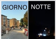 Due Pini la sera resta al buio