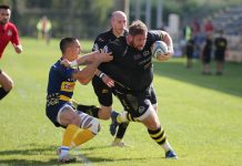 Rugby Serie A – I Caimani calano il tris e volano al quarto posto