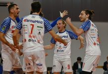 Volley Serie A3 maschile – Gabbiano, 10 e lode e primo posto solitario