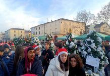 Canneto: centinaia di giovani e adulti in piazza per addobbare l’albero di Natale