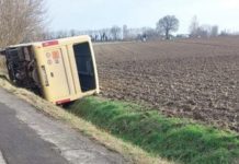 Incidente scuolabus a Marcaria, l’autista era ubriaco