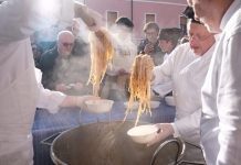 Alla Bigolada a Castel d’Ario più di dieci quintali di spaghetti