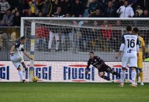 In parità lo scontro salvezza tra Frosinone e Lecce