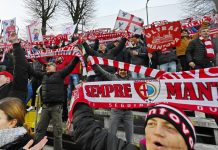 Calcio Serie C – Mantova, divieto di trasferta per i tifosi a Trento. L’appello di Piccoli ai supporter: “Siate responsabili”