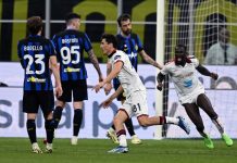 Il Cagliari non si arrende e ferma l’Inter sul 2-2