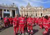 Delegazione dal Papa per i 150 anni della Croce Rossa