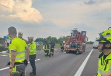 Incidente in A22. Due morti e due feriti gravi. Autostrada chiusa a Mantova Nord in direzione sud. Coda di 2 chilometri