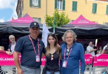Ciclismo – Il poliziotto viadanese Sidoti ha fatto da scorta ai big del Giro