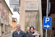 Sabbioneta: dalla California sulle tracce degli avi