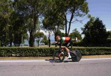 Filippo Ganna vince la crono Castiglione-Desenzano