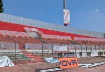 Martelli, quasi ultimato il lavoro di consolidamento dei distinti