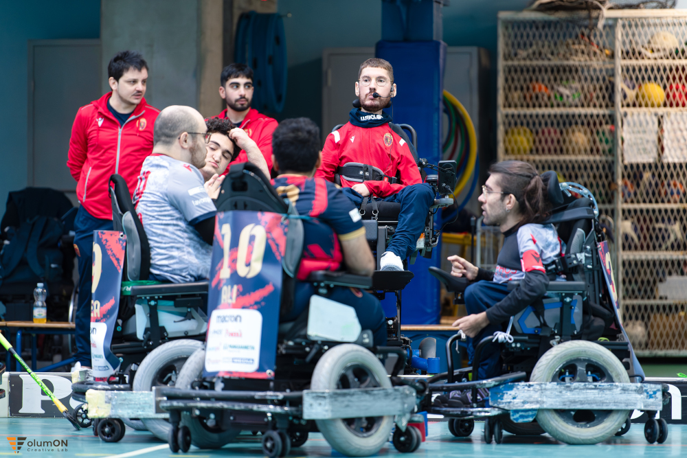 POWERCHAIR HOCKEY – The Warriors with the new title take on the national team at the “Memorial Merlino” in San Benedetto Po