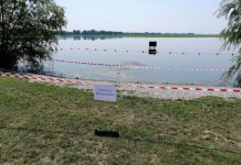 Lago Superiore: rete nel fondale, balneabilità sospesa