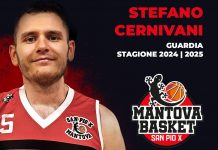 Basket Serie C – L’Artes Mantova rinforza il roster con la guardia Stefano Cernivani 123