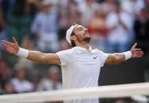 Musetti batte Fritz e vola in semifinale a Wimbledon