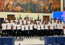 Presentata la squadra azzurra di canottaggio per Parigi
