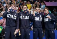 Bronzo per la staffetta azzurra 4×100