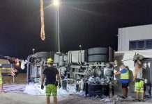 La Goitese riaperta dopo 30 ore. Vigili del fuoco e mezzi tecnici al lavoro tutta notte