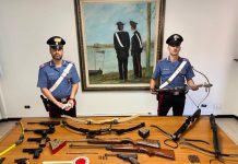 In manette un 63enne trovato dai carabinieri con un pistola con matricola abrasa