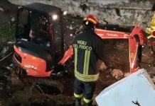 Frana nel casertano per il maltempo, si cercano due dispersi