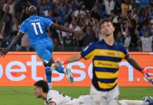 Il Napoli ribalta il Parma nel recupero, Lukaku in gol