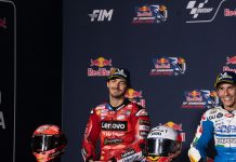 Bagnaia davanti a tutti nelle libere del venerdì a Misano