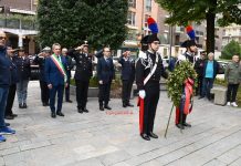 I carabinieri in ricordo del sacrificio di Salvo D’Acquisto e Alfredo Sandulli