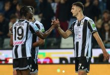 Lucca e Davis in gol, l’Udinese batte il Cagliari 2-0