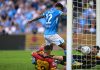 Napoli-Lecce 1-0, al Maradona decide capitan Di Lorenzo