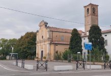 Nosedole, posato l’arredo nel piazzale della chiesa
