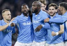 Il Napoli torna solitario al comando, Lukaku piega la Roma