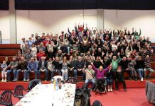 Tennis tavolo – Brunetti, tutti in festa al PalaMazzi per la cena di Natale brubru