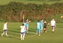 Calcio Eccellenza – Spinta all’arbitro: Boniotti (Castellana) squalificato per cinque mesi