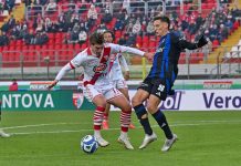 Calcio Serie B – Mantova, Ruocco out due settimane. Si ferma anche Radaelli
