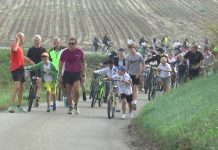 Moglia – Pedaliamo con Angelica raccoglie 4mila euro da destinare alla ricerca I ciclisti verso le Mondine_3366508