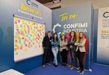 Anna Supino ed Elena Costa di Confimi Mantova al Job&Orienta