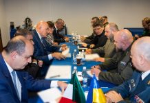 Ucraina, Crosetto a Ramstein “Impegno per una pace giusta”