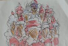 Un paese dove passeggiare con gli occhi della fantasia, piccoli artisti all’opera