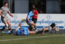 Rugby serie A – I Caimani tornano allo Zaffanella e ritrovano il successo: Badia ko 45-22