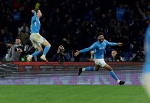 Billing all’87° risponde a Dimarco, Napoli-Inter 1-1