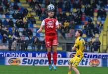 Calcio Serie B – Verso Mantova-Juve Stabia: si ferma Brignani. In gruppo Ruocco, Fiori e Redolfi