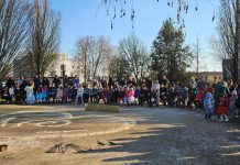 Centinaia di bambini al Carnevale ai giardini di Colle Aperto