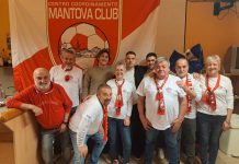 Calcio Serie B – Mantova Club Cadè in festa con Fiori e Artioli
