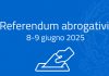 Comunicato preventivo per i Referendum indetti per i giorni 8 e 9 giugno 2025