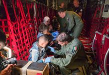 Bimbi palestinesi bisognosi di cure in Italia con due voli speciali della Difesa