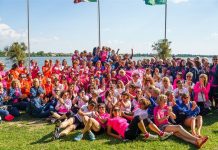 Il lago si colora di emozioni con al Mantova in Rosa