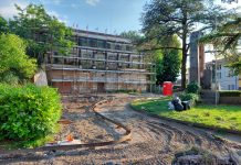 A Roncoferraro prende forma il nuovo parco della Raganella