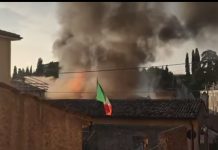 Incendio devasta la Pasticceria Parolini a Cavriana